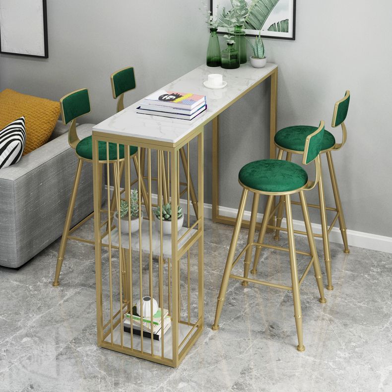 1/3/5 Pieces Luxury Bar Table Set Rectangle Sintered Stone Bar Set with Storage Shelves Clearhalo 'Bar Furniture' 'furn' 'furn_home_bar_bar_sets' 'Furniture' 'Home Bars & Bar Sets' 'home_bar_bar_sets' 'Kitchen & Dining Furniture' 1200x1200_127a2f81-e900-4040-9674-fb56ee62515f