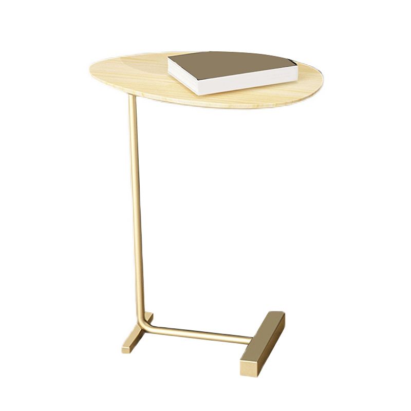 23.6inch Tall Modern C Corner Table Solid Wood Side End Table Clearhalo 'Coffee & Accent Tables' 'End & Side Tables' 'end_side_tables' 'furn' 'furn_end_side_tables' 'Furniture' 'Living Room Furniture' 1200x1200_127b5eed-91ed-4669-a91f-ca6dd1f9b4ad