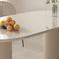 Kitchen Contemporary Dinner Table Double Pedestal Dining Table