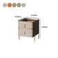 Leather Nightstand with 4 Legs Glam Night Table with Drawers Clearhalo 'Bedroom Furniture' 'furn' 'furn_night_stand' 'Furniture' 'night_stand' 'Nightstands' 1200x1200_127e6e7b-dca7-430a-9c98-8fb15214dcd5