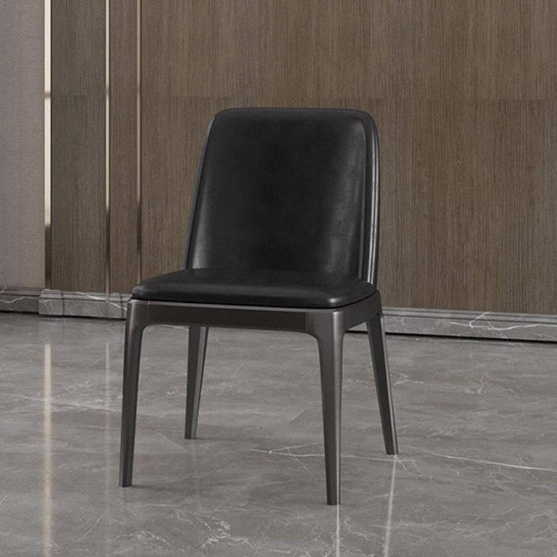 Designer 1/4/5/7 Pieces Dining Set Rectangular Double Pedestal Dinette Set with Stone Top Clearhalo 'Dining Room Sets' 'Dining Tables & Seating' 'dining_room_set' 'furn' 'furn_dining_room_set' 'Furniture' 'Kitchen & Dining Furniture' 1200x1200_127f0364-db93-40f6-9bb8-4e44bc9b3a95