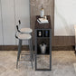 Contemporary Bar Table Bar Height Rectangle Pub Table for Home
