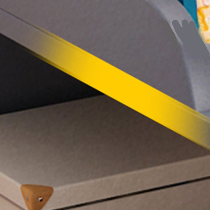 Estantería de estantería contemporánea de madera de ingeniería Estándar estandarias abiertas