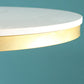 Glam Gold Metal Bar Table 21.6"W Round Top Marble Bistro Table for Breakroom Clearhalo 'Bar Furniture' 'Bar Tables' 'bar_tables' 'furn' 'furn_bar_tables' 'Furniture' 'furniture_bar_tables' 'Kitchen & Dining Furniture' 'kitchen&dining_furn' 'kitchen' 1200x1200_12862921-c0ec-4f34-9cae-6965b606869c