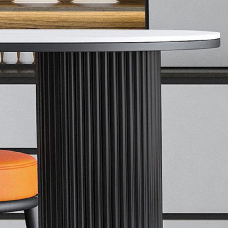 Nordic Simple Bar Table Stone Top Free Form Top Bistro Table for Restaurant Clearhalo 'Bar Furniture' 'Bar Tables' 'bar_tables' 'furn' 'furn_bar_tables' 'Furniture' 'Kitchen & Dining Furniture' 1200x1200_12874b3a-b062-4aee-8c13-f14a08bd47f8
