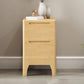 Mesa de madera de 20 "de altura Night-Drawer Night-Drawer con piernas incluidas