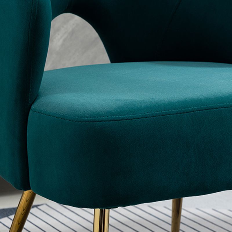 Armchair Chair 23.6" L x23.6" W x30.7" H Chair with Basic Four Legs Clearhalo 'Accent Chairs' 'accent_chairs' 'Chairs & Seating' 'Furniture' 'furniture_accent_chairs' 'Living Room Furniture' 1200x1200_12884d73-cfeb-47c4-ba54-70fcc870f4f0