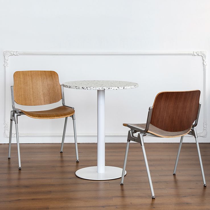 Industrial Style Dining Table Stone Pedestal Dining Site Table for Dining Room Clearhalo ' dining_table' 'Dining Tables & Seating' 'Dining Tables' 'furn' 'furn_dining_table' 'Furniture' 'furniture_dining_table' 'Kitchen & Dining Furniture' 'kitchen&dining_furn' 'kitchen' 'kitchen_dining_table' 1200x1200_1288e172-29ec-4eff-943e-10d64fdcd934