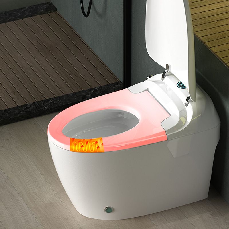 Contemporary Elongated Toilet Bowl White One Piece Toilet with Glazed Surface Clearhalo 'Bathroom Remodel & Bathroom Fixtures' 'Home Improvement' 'home_improvement' 'home_improvement_toilets' 'Toilets & Bidets' 'Toilets' 1200x1200_128b9cf8-9b3e-4032-aca9-82ead05d4f5d