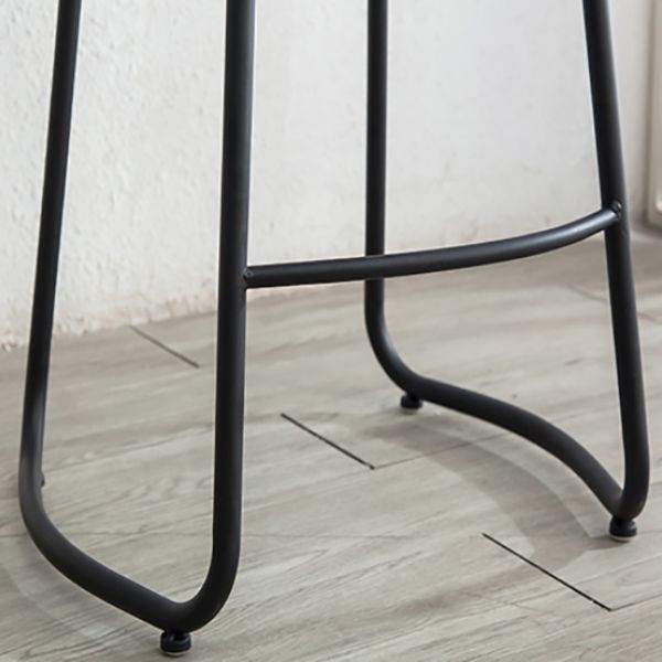 Modern Contoured Seat Counter Stool Solid Wood Backless Counter-height Stool Clearhalo 'Bar Furniture' 'Bar Stools' 'bar_stools' 'furn' 'furn_bar_stools' 'Furniture' 'Kitchen & Dining Furniture' 1200x1200_128c4f2e-0eaa-499e-bca8-12187d24c1eb