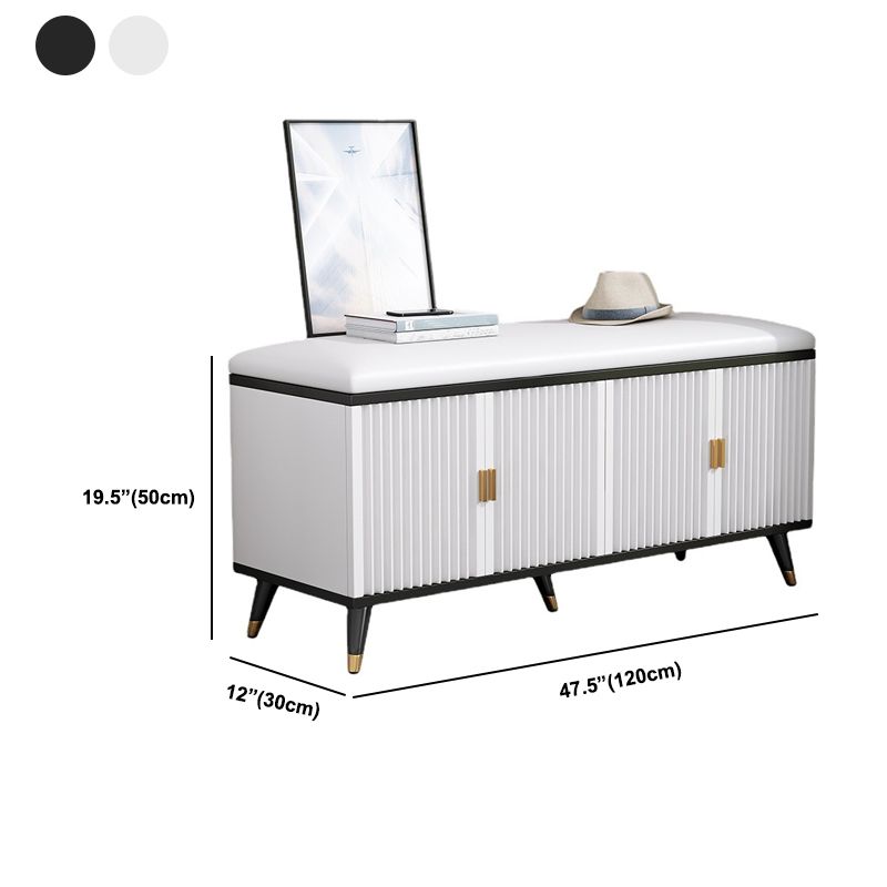 Panchina di posti a sedere in legno fabbricata 11,8 "W glam ammortizzazione imbottita