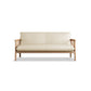 Farmhouse Square Arm Sofa Tight Back Settee with Walnut/Natural Legs Clearhalo 'Furniture' 'furniture_sofas' 'Living Room Furniture' 'Sofa' 'sofas' 1200x1200_1290de66-1d8f-4e25-8322-02c89bdd869c