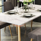 Glam Stone Dining Room Set 1/2/5/7 Pieces Dining Furniture Set /Separate Items Clearhalo 'Dining Room Sets' 'Dining Tables & Seating' 'dining_room_set' 'furn' 'furn_dining_room_set' 'Furniture' 'furniture_dining_room_set' 'Kitchen & Dining Furniture' 'kitchen&dining_furn' 'kitchen' 1200x1200_129236f7-b172-4210-b4de-e6923a63f34f