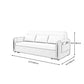 Contemporary Sofa Bed with Pillows and Storage for Apartment 35.43" Clearhalo 'furn' 'furn_sofas' 'Furniture' 'furniture_sofas' 'Living Room Furniture' 'Sofa' 'sofas' 1200x1200_1293153b-4fb7-43f0-95ca-0d43eaeb1061