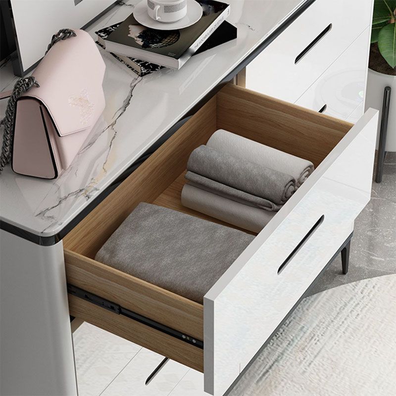 Contemporary Marble Lingerie Chest Vertical Storage Chest for Bedroom Clearhalo 'Bedroom Furniture' 'Dressers & Chests' 'dressers_chests' 'furn' 'furn_dressers_chests' 'Furniture' 1200x1200_1296fc21-a1c6-43d1-b88e-243d464e6692