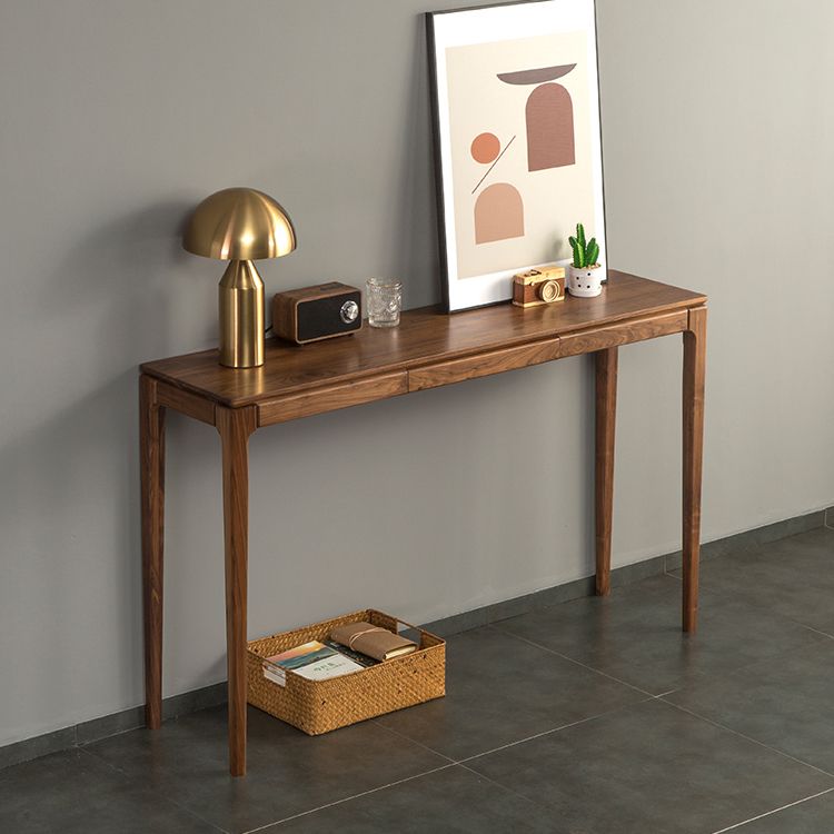 Massivholz Mitte des Jahrhunderts Moderntable in Brone-Konsole Tabelle 30 "H