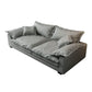 Stain Resistant Sofa Couch Square Arm Sofa Set with Pillows in Grey Clearhalo 'furn' 'furn_sofas' 'Furniture' 'Living Room Furniture' 'Sofa' 'sofas' 1200x1200_129b3cf8-19e0-497a-99d2-daf34303b1c1