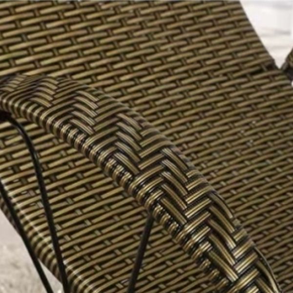 Chaise à bascule de roquage de fuseau de fuseau contemporain