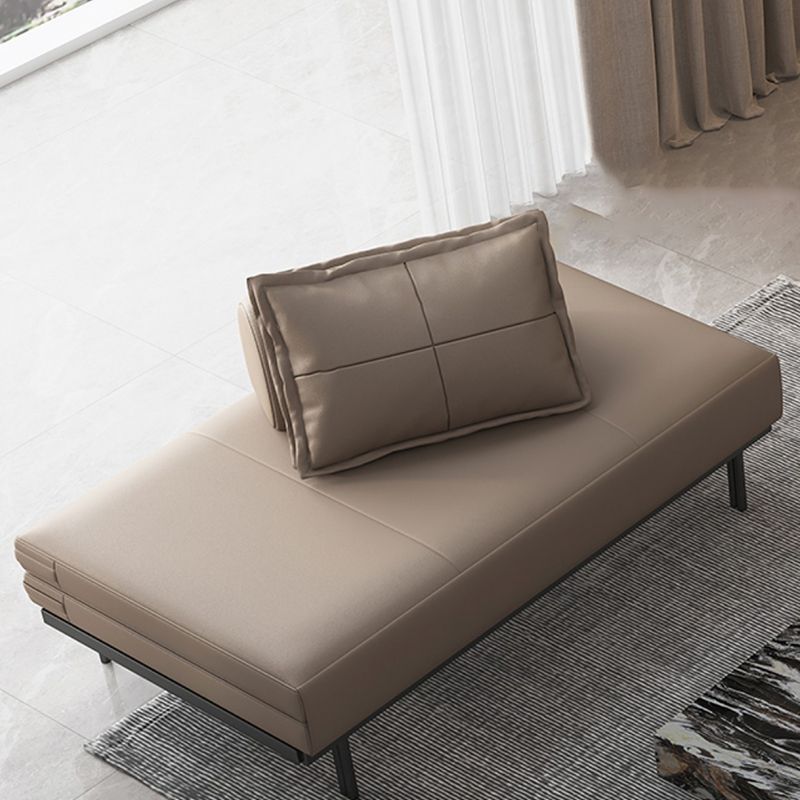 Faux Leather Sleeper Sofa Contemporary Futon Sleeper Sofa Bed Clearhalo 'furn' 'furn_futons' 'Furniture' 'Futons & Daybeds' 'Futons' 'Living Room Furniture' 1200x1200_129bd639-8e9d-409e-b841-55bbc235a358