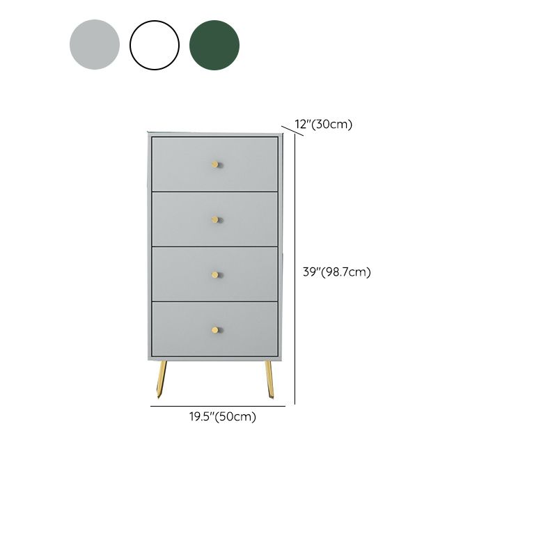 Cómoda de lencería Wood Glam, cómoda vertical con cajones de cierre suave