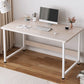 Industrial Style Home Office Desk Wooden Rectangular Writing Desk Clearhalo 'furn' 'furn_office_desk' 'Furniture' 'furniture_office_desk' 'Office Desks' 'Office Furniture' 'office_desk' 1200x1200_129ffc06-155b-40d4-b63a-1371a616c784