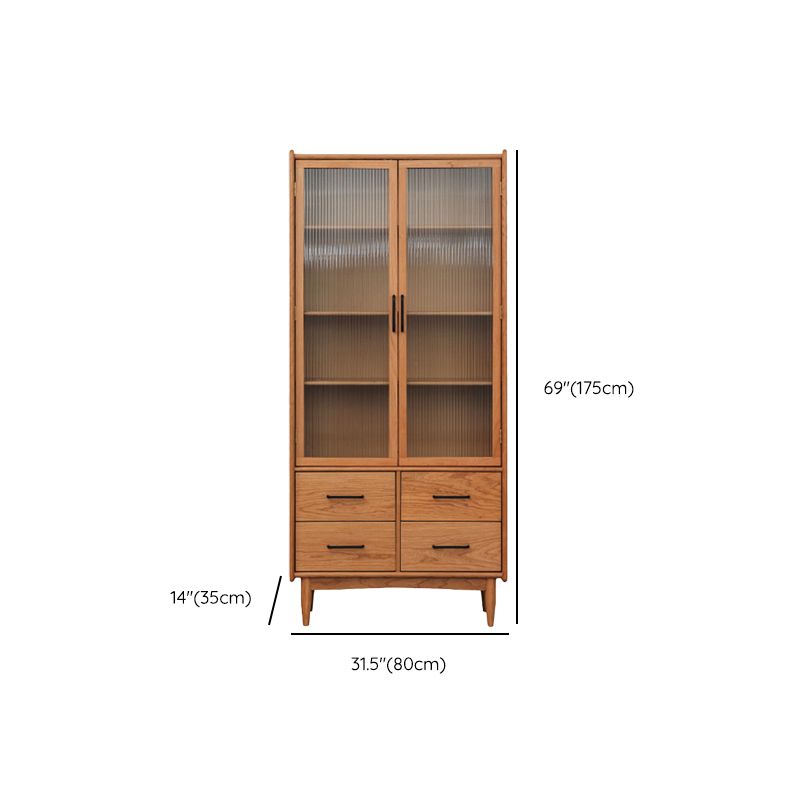 Simplicity Rectangle Storage Cabinet Solid Wood Accent Cabinet Clearhalo 'Cabinets & Chests' 'cabinets_chests' 'furn' 'furn_cabinets_chests' 'Furniture' 'Living Room Furniture' 1200x1200_12a77cf1-775e-4f89-8cf7-67a137814ffe