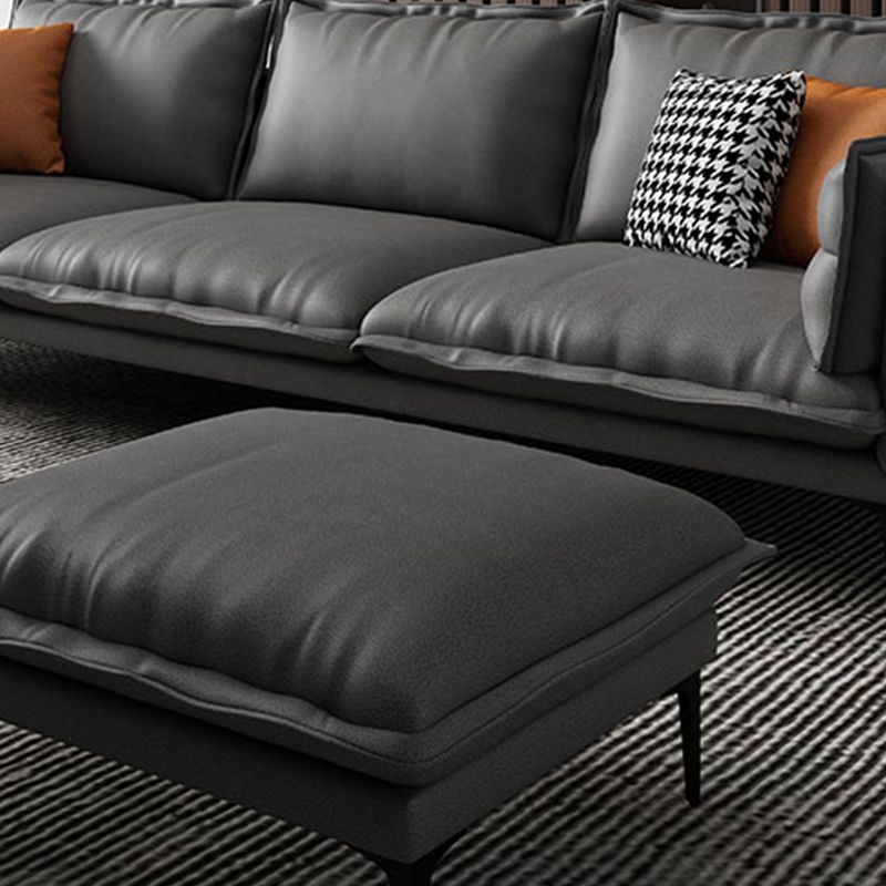 28.74" H Modern Pillow Top Arm Sofa with Cushion Back for Living Room, Brown Clearhalo 'furn' 'furn_sofas' 'Furniture' 'furniture_sofas' 'kitchen' 'kitchen_sofas' 'Living Room Furniture' 'Sofa' 'sofas' 1200x1200_12a865fc-6b34-4b04-a224-c18f10ca42f6