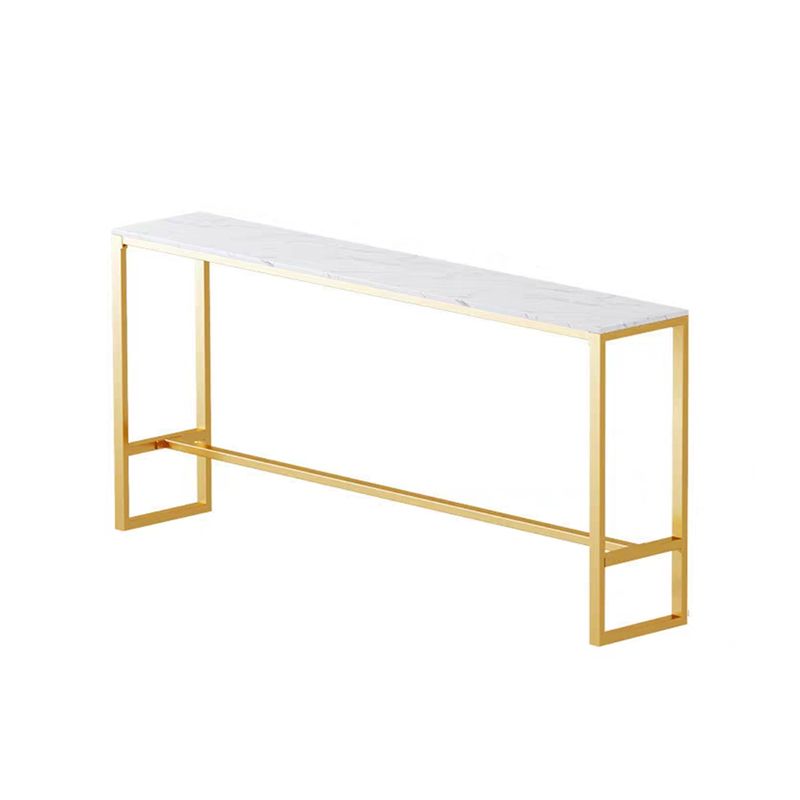1/2/3/4 Pieces Modern Rectangular Pub Table Set Sintered Stone Top Bistro Table Set Clearhalo 'Bar Furniture' 'furn' 'furn_home_bar_bar_sets' 'Furniture' 'Home Bars & Bar Sets' 'home_bar_bar_sets' 'Kitchen & Dining Furniture' 1200x1200_12a8dd34-8e1b-4633-a4a7-747f3081a839
