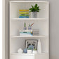 Contemporary White Water Resistant Cabinet with Drawers Corner Cabinet Clearhalo 'Cabinets & Chests' 'cabinets_chests' 'furn' 'furn_cabinets_chests' 'Furniture' 'Living Room Furniture' 1200x1200_12a9d06d-e47b-4f90-9e9b-8d83303fffd3
