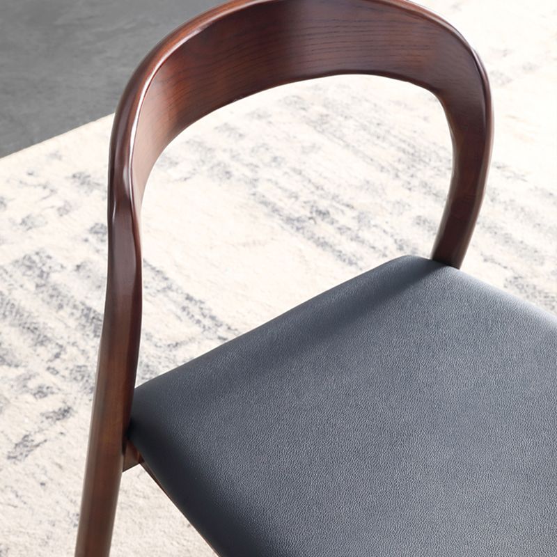 Contemporary Dining Room Solid Wood Side Chair Open Back Dining Side Chair Clearhalo 'Dining Chairs' 'Dining Tables & Seating' 'dining_chair' 'furn' 'furn_dining_chair' 'Furniture' 'furniture_dining_chair' 'Kitchen & Dining Furniture' 1200x1200_12aa992d-1aee-4e23-bf7a-a8d3059b1bd4