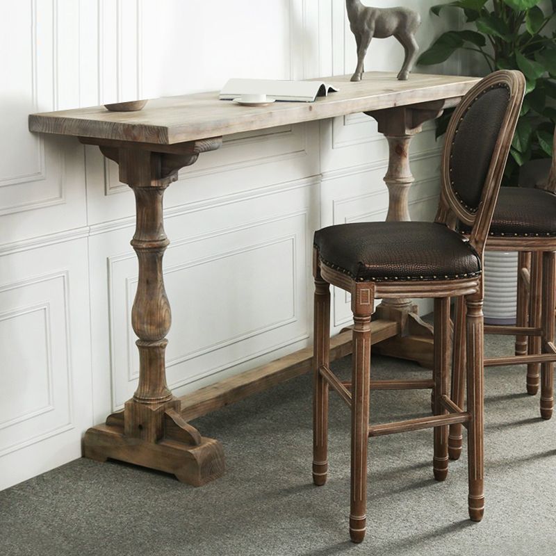 1/3/4 Pieces Bar Stool and Table Set Rectangular Pub Table Set for Home Clearhalo 'Bar Furniture' 'furn' 'furn_home_bar_bar_sets' 'Furniture' 'Home Bars & Bar Sets' 'home_bar_bar_sets' 'Kitchen & Dining Furniture' 1200x1200_12afcb1d-b831-44a2-85e8-ff5d656df5b4