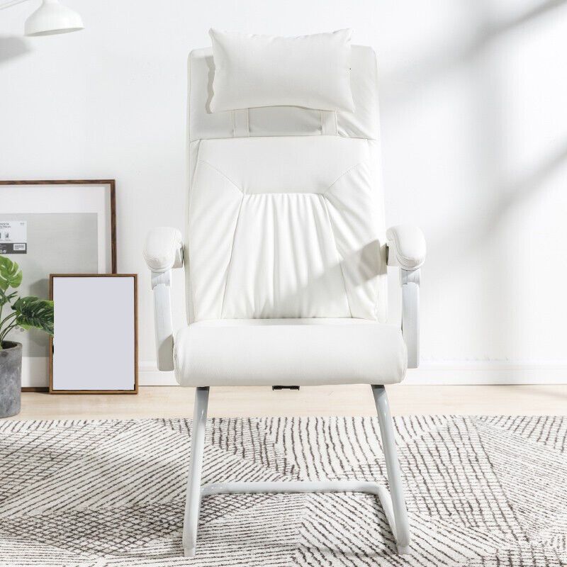 Arms imbottito moderno sedia da ufficio meccanismo di inclinazione senza angoscia sedia ergonomica