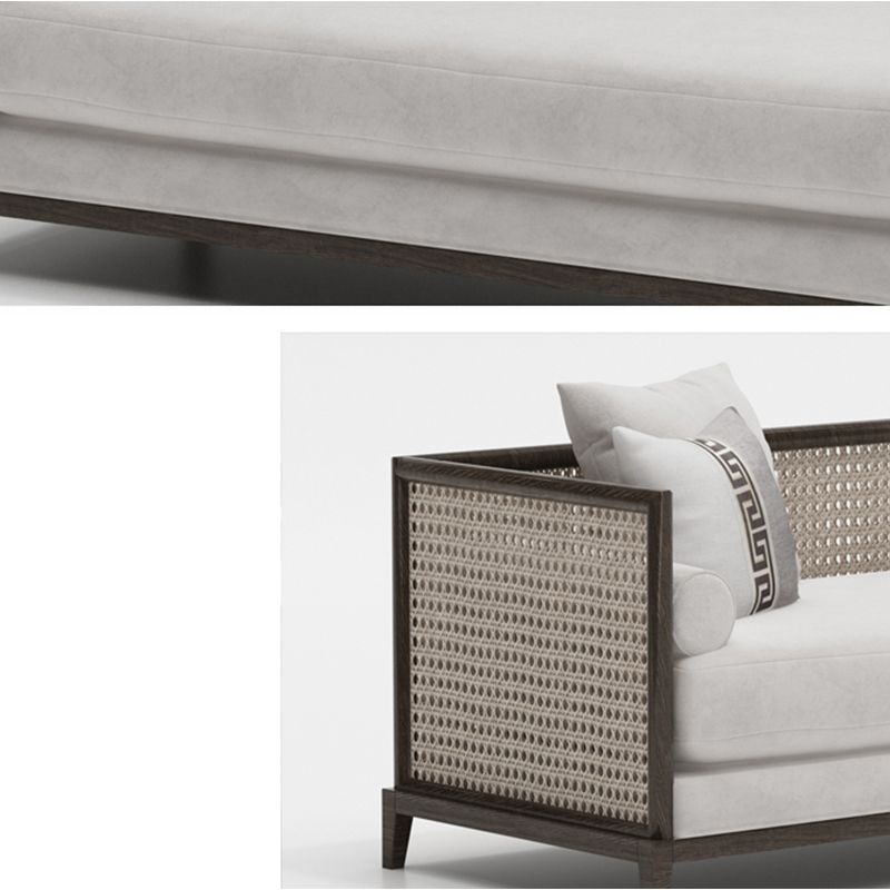 Traditional Living Room Chaise Solid Wood Chaise Lounge with Upholstered Clearhalo 'Chairs & Seating' 'Chaise Lounge' 'chaise_lounge' 'furn' 'furn_chaise_lounge' 'Furniture' 'Living Room Furniture' 1200x1200_12b1598f-d199-4bb1-9d16-7152cacf716a