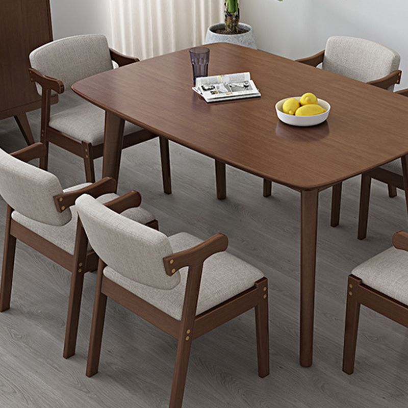 Solid Wood Dining Room Table Modern Dining Table for Kitchen Clearhalo 'Dining Tables & Seating' 'Dining Tables' 'dining_table' 'furn' 'furn_dining_table' 'Furniture' 'Kitchen & Dining Furniture' 1200x1200_12b2525f-a6d9-4a9b-8855-bb9ba3b5ab1d