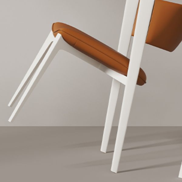 White Legs Modern Open Back Upholstered Dining and Accent Chairs Clearhalo 'Dining Chairs' 'Dining Tables & Seating' 'dining_chair' 'furn' 'furn_dining_chair' 'Furniture' 'Kitchen & Dining Furniture' 1200x1200_12b5e2c4-d51d-40a1-ae52-e93b22f1622e