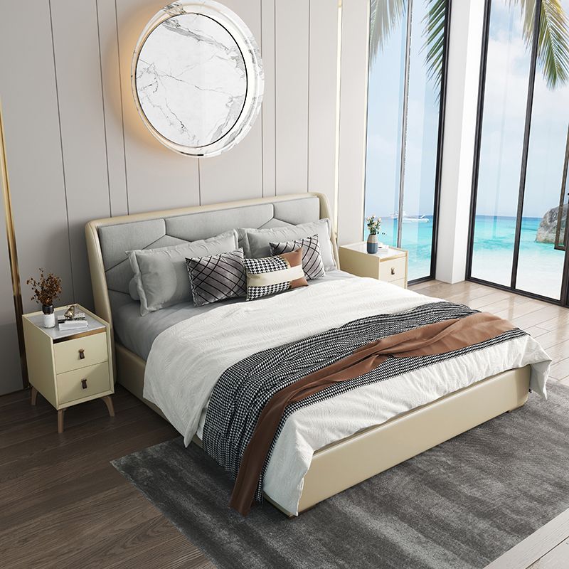 Contemporary Night Table Solid Wood Bed Nightstand with 2 Drawers Clearhalo 'Bedroom Furniture' 'furn' 'furn_night_stand' 'Furniture' 'night_stand' 'Nightstands' 1200x1200_12bc0232-9b97-4efe-aa2b-7b9bb3d953b5