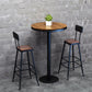 Industrial Wood Bar Table Set 1/2/7 Pieces Rectangular Counter Set for Home Use Clearhalo 'Bar Furniture' 'furn' 'furn_home_bar_bar_sets' 'Furniture' 'Home Bars & Bar Sets' 'home_bar_bar_sets' 'Kitchen & Dining Furniture' 1200x1200_12bf9613-1120-4414-8b24-7235f1a192a1
