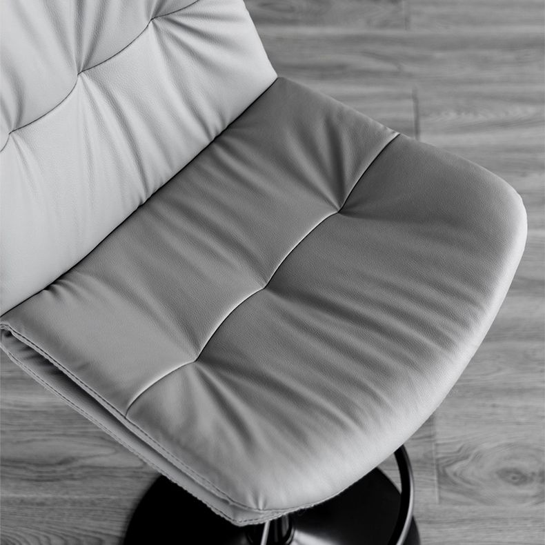 Swivel Iron Counter Height Stools Modern Adjustable Indoor Footrest Bar Stool Clearhalo 'Bar Furniture' 'Bar Stools' 'bar_stools' 'furn' 'furn_bar_stools' 'furniture_bar_stools' 'Kitchen & Dining Furniture' 'kitchen&dining_furn' 'kitchen' 'kitchen_furn' Furniture' 1200x1200_12c6b4dd-70e7-4516-9607-e6c0ddeaab33