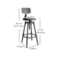 Industrial Style Round Seat Adjustable Height Counter Stool for Kitchen Bar Clearhalo 'Bar Furniture' 'Bar Stools' 'bar_stools' 'furn' 'furn_bar_stools' 'furniture_bar_stools' 'Kitchen & Dining Furniture' 'kitchen&dining_furn' 'kitchen' 'kitchen_furn' Furniture' 1200x1200_12c75342-a7da-4d1b-88c0-1b56730574d7