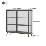 IJzeren op de eetkamer dressoir Cabinet Glam Server Cabinet met opslag