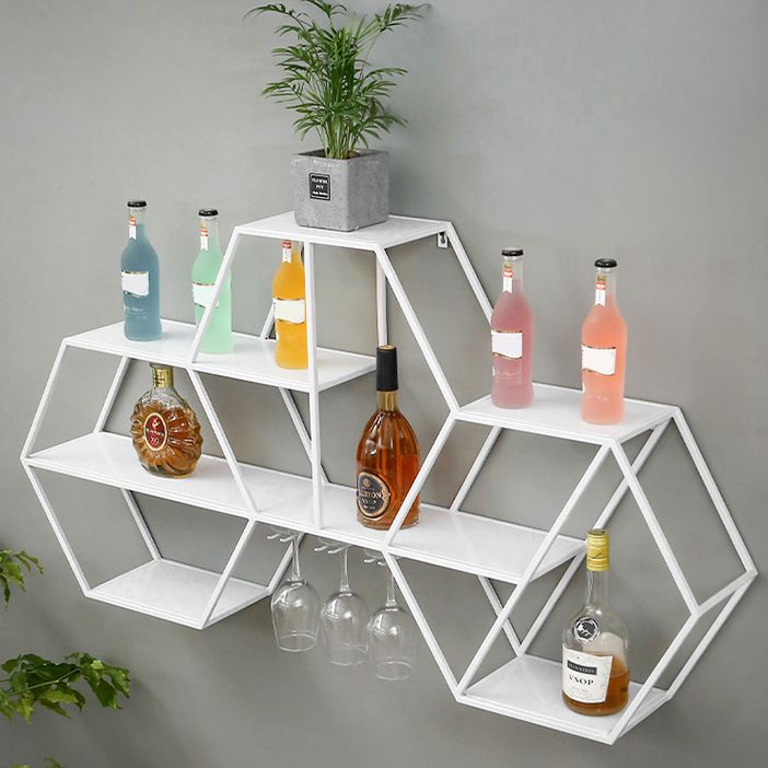 Industrial Metal -Bücherregal schweben 48,5 "L -Bücherregal für Heimbüro