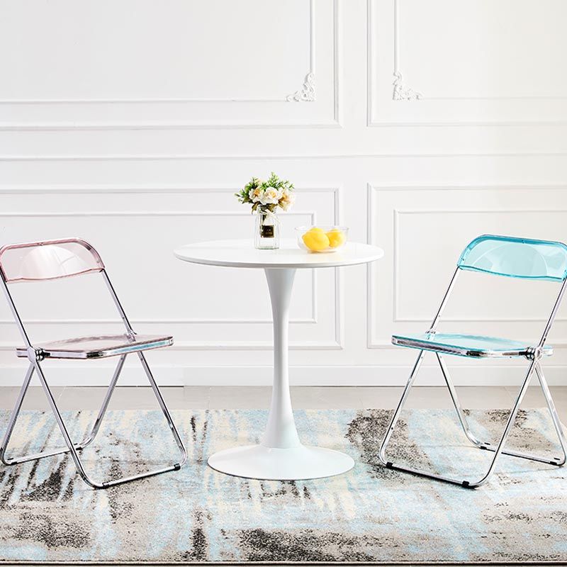 Minimalism Style Round Top Restaurant Table Metal Base Dining Table Clearhalo 'Dining Tables & Seating' 'Dining Tables' 'dining_table' 'furn' 'furn_dining_table' 'Furniture' 'furniture_dining_table' 'Kitchen & Dining Furniture' 'kitchen' 'kitchen_dining_table' 1200x1200_12d8de5c-6293-428c-b3c6-50d0ab939db3