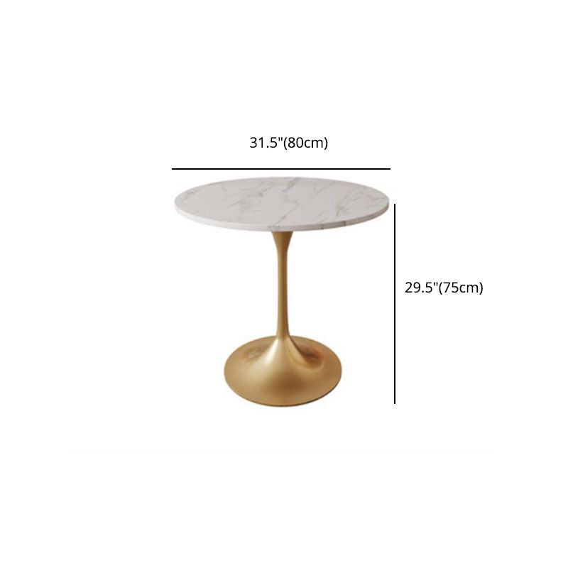Glam Style 1/5 Pieces Dining Set White-gold Table Kitchen Set for Dining Room Clearhalo 'Dining Room Sets' 'Dining Tables & Seating' 'dining_room_set' 'furn' 'furn_dining_room_set' 'Furniture' 'furniture_dining_room_set' 'Kitchen & Dining Furniture' 'kitchen&dining_furn' 'kitchen' 1200x1200_12d98098-717b-4c9b-9fe8-f878cfcf1501