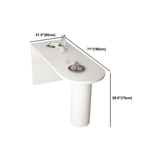 Tavolo da pub contemporaneo tavolo da bar specialistica in legno solido per piccoli luoghi