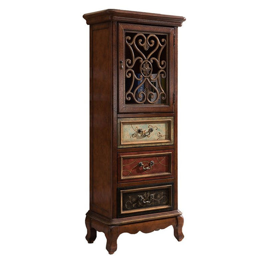 Glam Style Buffet Sideboard Wood Server with Door and Drawer Clearhalo 'buffet_sideboard' 'Buffets & Sideboards' 'furn' 'furn_buffet_sideboard' 'Furniture' 'Kitchen & Dining Furniture' 1200x1200_12e1ad49-2a1e-4264-bb86-df3ed62acd73