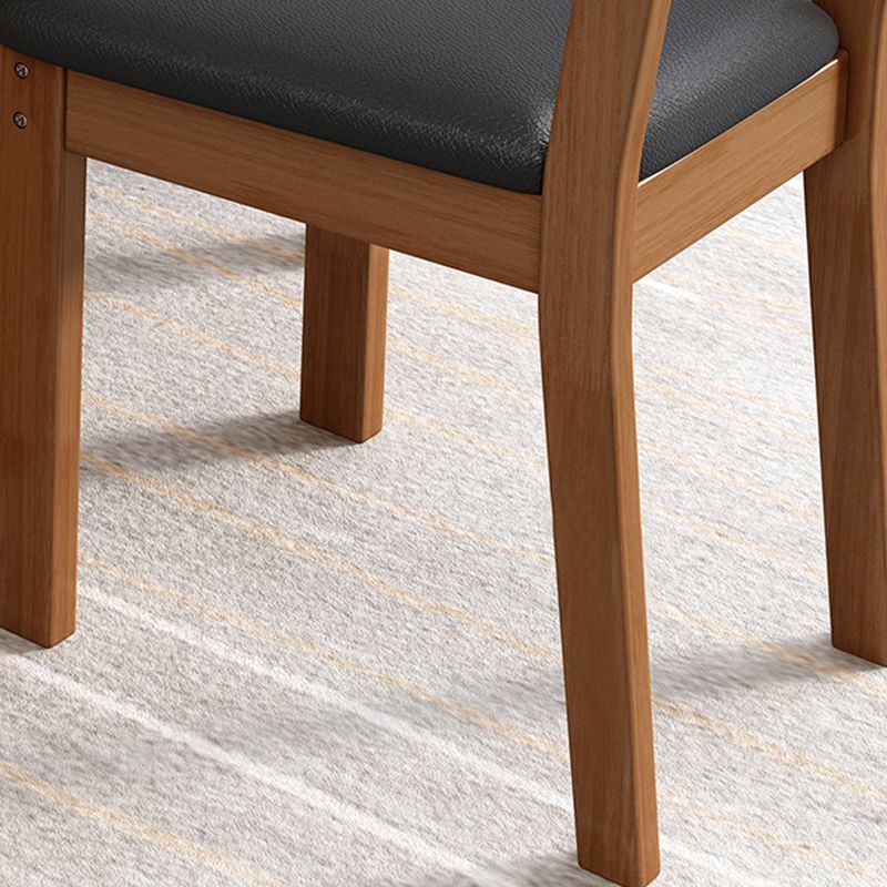 Zeitgenössische Küche Essneitenstuhl Holz offenen Essnetzstuhl