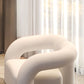 Scandinavian Seating Fabric Living Room White Tuxedo Arm Cushions Curved Sofa Clearhalo 'furn' 'furn_sofas' 'Furniture' 'Living Room Furniture' 'Sofa' 'sofas' 1200x1200_12eafa82-96e3-414f-86f9-7c876d2d551e