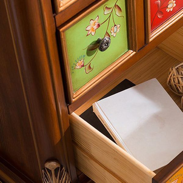 Traditional Wooden Storage Chest Bedroom Vertical Chest with Drawers Clearhalo 'Bedroom Furniture' 'Dressers & Chests' 'dressers_chests' 'furn' 'furn_dressers_chests' 'Furniture' 1200x1200_12f18195-6317-4d19-9413-e2f829221fbf