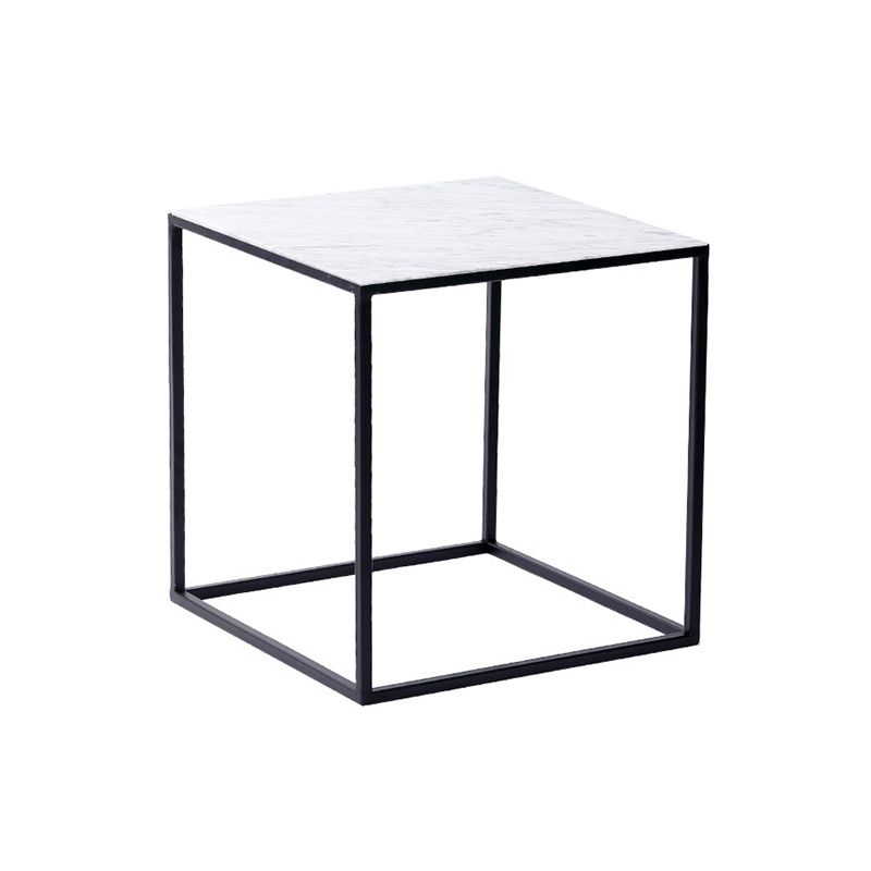 Glam Frame Coffee Table Slate Square Cocktail Table for Living Room Clearhalo 'Coffee & Accent Tables' 'Coffee Tables' 'coffee_tables' 'furn' 'furn_coffee_tables' 'Furniture' 'Living Room Furniture' 1200x1200_12f2317b-fa41-412b-989c-b3130e2577d2