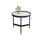 3 Legs Base Design Black Metal Base Rock Slab Top Round Coffee Table Clearhalo 'Coffee & Accent Tables' 'Coffee Tables' 'coffee_tables' 'Furniture' 'furniture_coffee_tables' 'Living Room Furniture' 1200x1200_12f2b841-9f8b-4eb4-9fa5-08e23f8d8e0b
